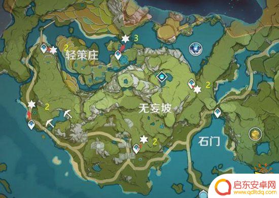 原神石珀哪里可以采集 原神石珀采集地点全图攻略