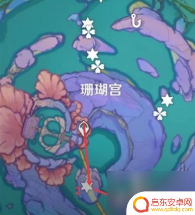 原神珍珠分布图 10分钟内采集69个珊瑚真珠攻略