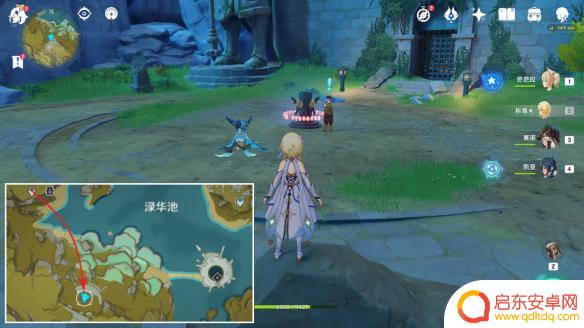 原神绿华景画攻略 原神渌华景画任务攻略