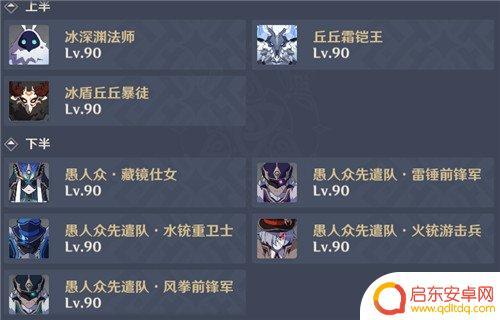 原神深境螺旋11层攻略 原神2.7深境螺旋深渊11层打法