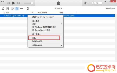 苹果手机铃声设置对象怎么删除 苹果iPhone删除自定义铃声步骤