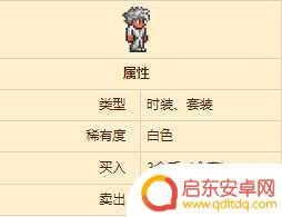 泰拉瑞亚便装有什么用 泰拉瑞亚便装套装属性