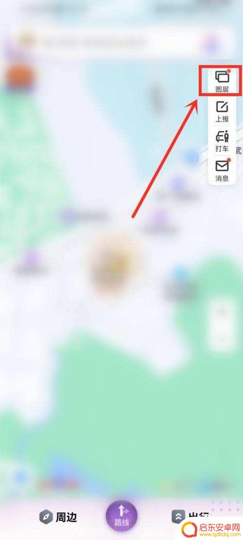 百度导航手机怎么设置方向 如何在百度地图中旋转地图方向