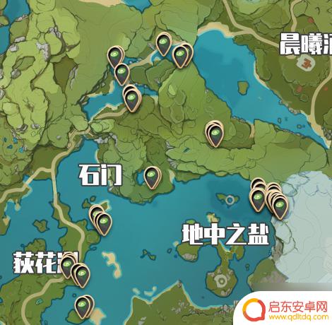 原神莲在哪里 《原神》莲蓬采集地点详解