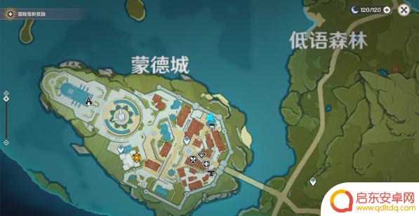 原神蒙德城宝箱位置图 《原神》蒙德城全宝箱位置图解