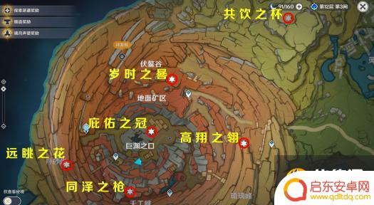 原神千年之怒 原神千年千岩任务供物位置图解
