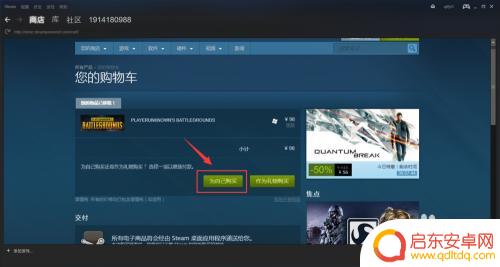 steam怎么买绝地求生的枪 怎么在Steam上购买绝地求生大逃杀