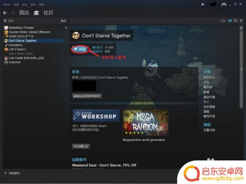 饥荒steam版怎么一起玩 steam饥荒怎么联机好友