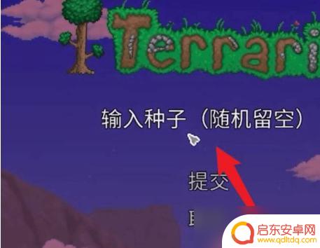 泰拉瑞亚输入 泰拉瑞亚种子输入教程