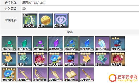 原神追忆暴风般狂笑之龙 追忆暴风般狂啸之龙攻略