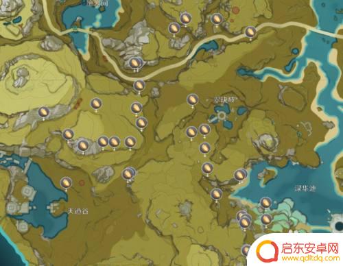 原神石庄怎么打 原神石珀采集地点分布图