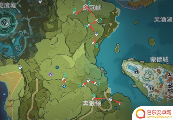 原神如何搜集铁矿 原神白铁矿快速收集路线攻略