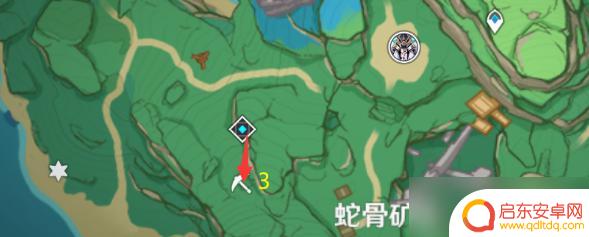 原神如何搜集铁矿 原神白铁矿快速收集路线攻略