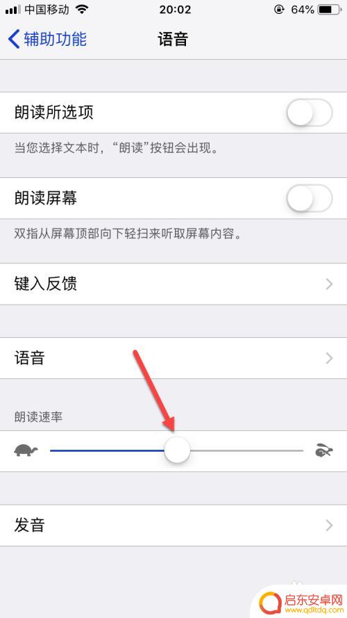 手机屏幕朗读怎么调节 如何在苹果手机上调整屏幕朗读速度