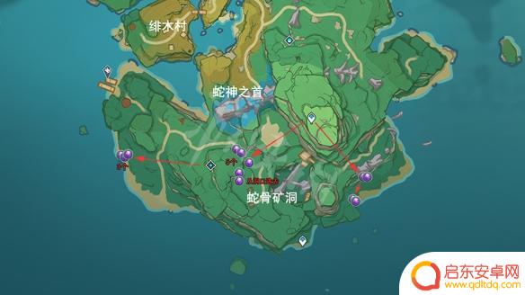 原神金紫 《原神》紫晶块最佳采集路线