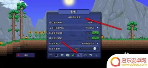 pc泰拉瑞亚按键怎么重置 泰拉瑞亚虚拟按键区域恢复默认大小的步骤