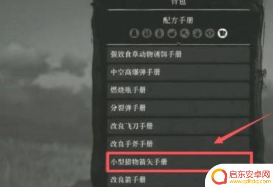 荒野大镖客小型猎物箭怎么用 荒野大镖客2小型动物弓箭怎么得到