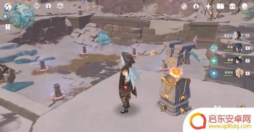原神四个冰柱怎么解锁 原神雪山地区冰湖上的四根柱子机关解法分享