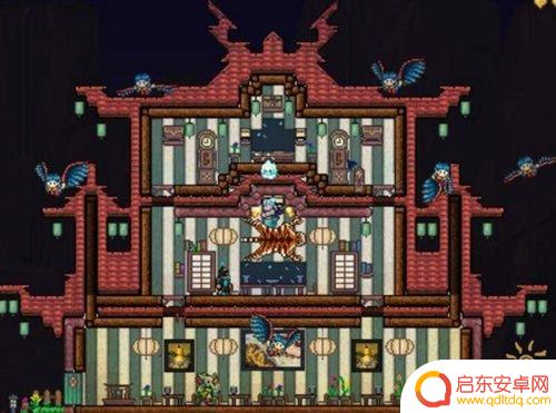 泰拉瑞亚建筑天空城堡 泰拉瑞亚自己的豪宅建造