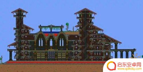 泰拉瑞亚建筑天空城堡 泰拉瑞亚自己的豪宅建造