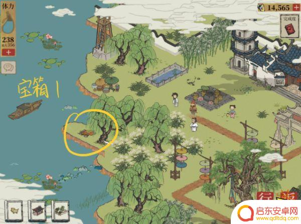 江南百景图杭州府探险钱塘江宝箱 江南百景图钱塘门宝箱钥匙位置