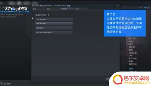 steam启动选项重置 Steam如何在游戏中初始化设置