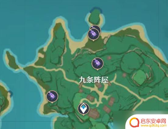原神哪里有鬼兜虫 原神鬼兜虫分布图解析