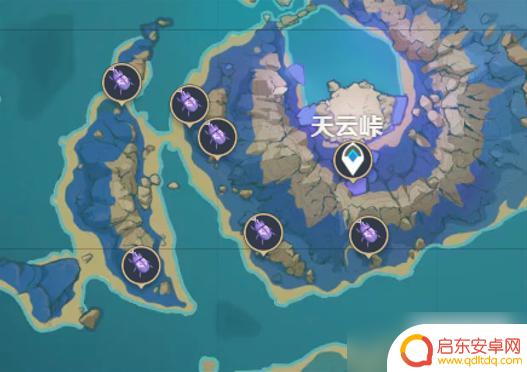 原神哪里有鬼兜虫 原神鬼兜虫分布图解析