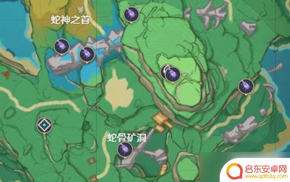 原神哪里有鬼兜虫 原神鬼兜虫分布图解析