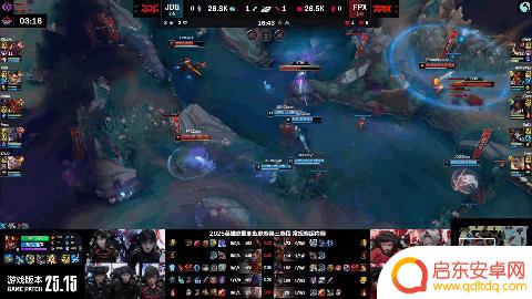 JDG以1-0战胜FPX：milkyway状态不佳，JDG稳扎稳打，率先取得胜利