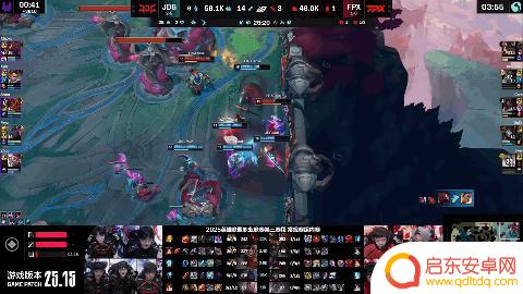JDG以1-0战胜FPX：milkyway状态不佳，JDG稳扎稳打，率先取得胜利