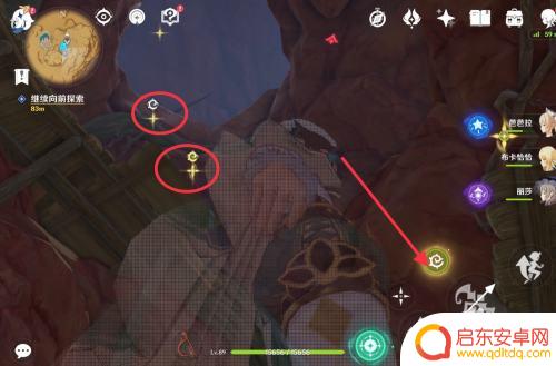 原神雪山中间锚点怎么解锁 原神沙漠隐藏锚点解锁方法