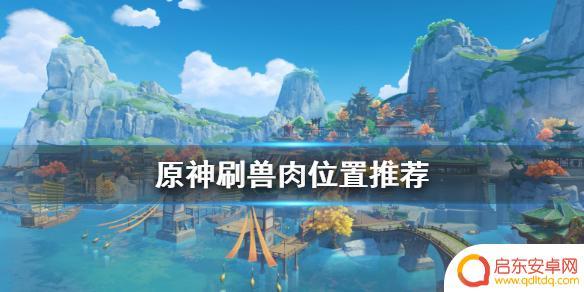 原神哪里刷兽肉 《原神》兽肉获取推荐