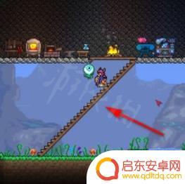 泰拉瑞亚如何造爬梯 泰拉瑞亚楼梯建造方法
