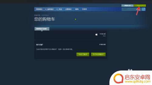 steam只有愿望单没有购物车 Steam购物车消失了怎么办