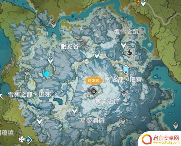 原神如何前往雪山山顶 雪山山顶上去路线图解