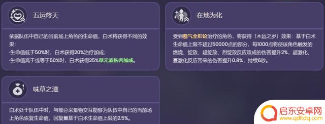原神白术强吗? 原神白术值得抽吗