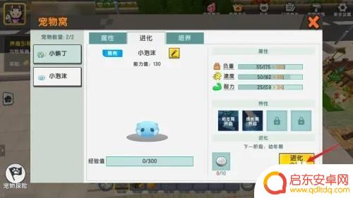 迷你宠物大乱斗怎么进化 迷你世界宠物怎么提升进化等级