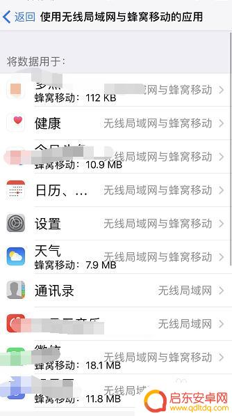 iphone一直弹出无线局域网 iPhone无法显示WLAN与蜂窝移动网络应用怎么办