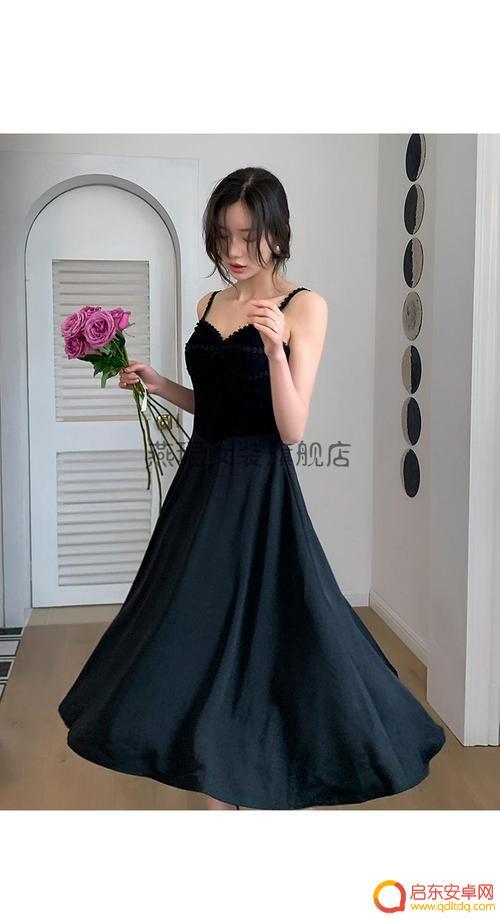 抖音 黑色礼服女(抖音黑色礼服女主播是谁)