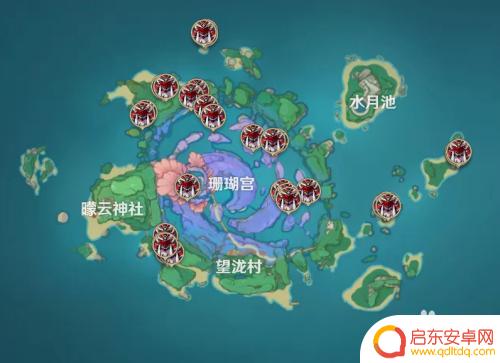 原神里的野伏众在哪里 原神怪物野伏众分布位置图