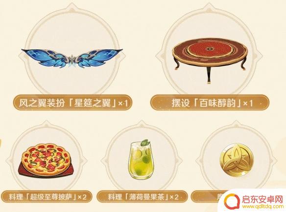 原神必胜客联动兑换时间 《原神》必胜客联动星筵之翼获取方法