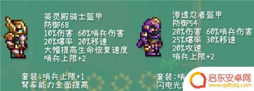 泰拉瑞亚什么套装防御 泰拉瑞亚1.4版本战士套装顺序