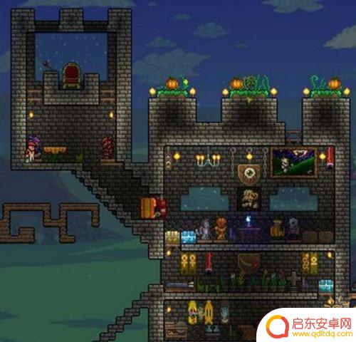 泰拉瑞亚城堡建筑 泰拉瑞亚豪宅设计灵感