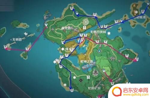原神刀镡刷新时间 原神名刀镡刷新位置图解