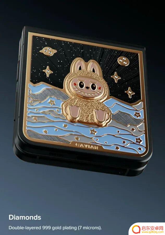 三星Labubu联名黄金手机上市,售价不足7万