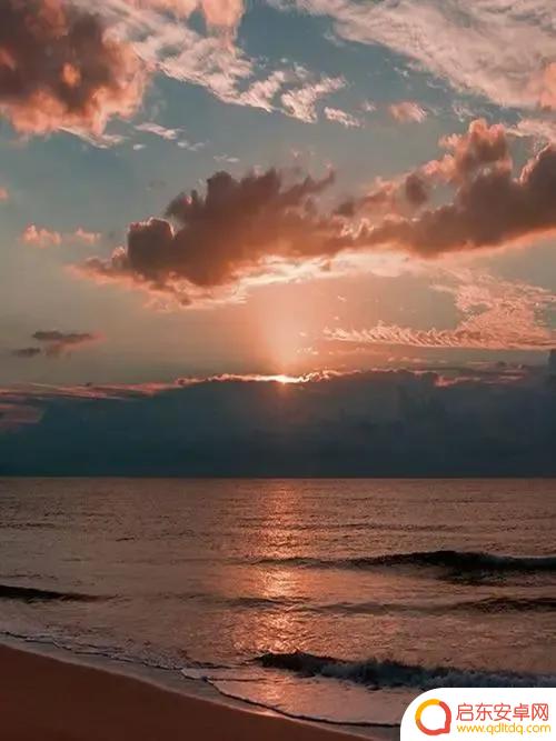 抖音背景夕阳照片(抖音背景夕阳照片怎么弄)