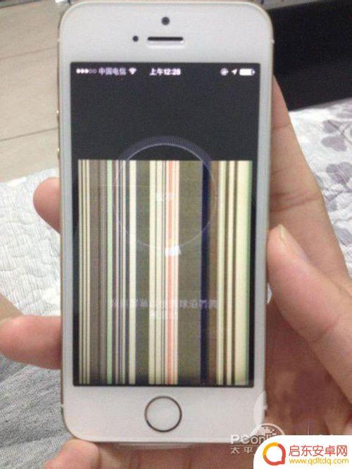 苹果5s手机花屏怎么办 iPhone5s花屏原因