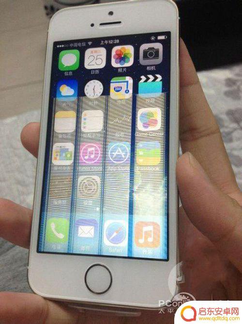 苹果5s手机花屏怎么办 iPhone5s花屏原因
