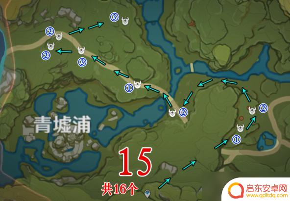 原神海上丘丘人位置 原神丘丘人位置路线分享